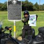 Vienna, TX after riding down 2 miles of gravel road